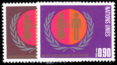 Geneva 1975 International Women's Year unmounted mint.
