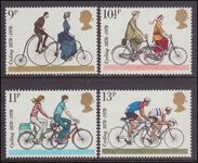 1978 Centenaries of Cyclists' Touring Club and British Cycling Federation unmounted mint.