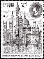 1980 London 1980 International Stamp Exhibition type II unmounted mint.