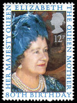 1980 80th Birthday of The Queen Mother unmounted mint.