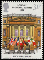 1984 London Economic Summit Conference unmounted mint.