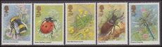 1985 Insects unmounted mint.