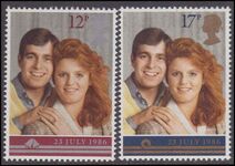 1986 Royal Wedding unmounted mint.