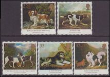 1991 Dogs. Paintings by George Stubbs unmounted mint.