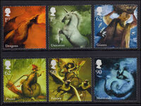2009 Mythical Creatures unmounted mint.
