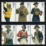2009 Military Uniforms (3rd series). Royal Navy Uniforms unmounted mint.