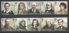 2009 Eminent Britons unmounted mint.