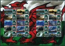 2007 Glorious Wales Smilers Sheet unmounted mint. 