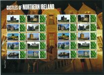 2009 Nothern Ireland Castles Patchwork Fields 1st Class Smilers unmounted mint. 