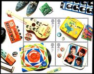 2007 Beatles souvenir sheet unmounted mint.