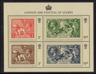 2010 London 2010 Festival of Stamps (2nd issue) souvenir sheet unmounted mint.