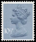 X891 10½p deep dull blue (2 bands) unmounted mint.