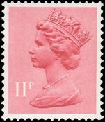 X892 11p brown-red (2 bands) unmounted mint.