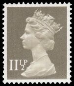 X893 11½p drab (1 centre band) unmounted mint.
