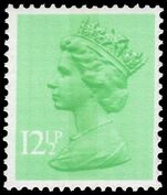 X898 12½p light emerald (1 centre band) unmounted mint.