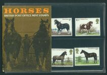 1978 Horses Presentation Pack.