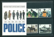 1979 150th Anniv of Metropolitan Police Presentation Pack.