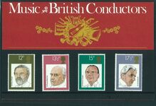 1980 British Conductors Presentation Pack.