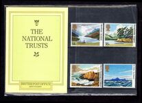 1981 50th Anniv of National Trust for Scotland. British Landscapes Presentation Pack.