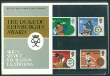 1981 25th Anniv of Duke of Edinburgh Award Scheme Presentation Pack.