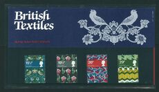 1982 British Textiles Presentation Pack.