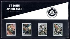 1987 Centenary of St. John Ambulance Brigade Presentation Pack.