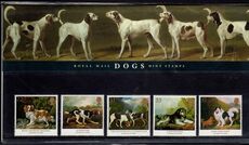 1991 Dogs. Paintings by George Stubbs Presentation Pack.