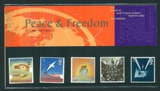 1995 Europa. Peace and Freedom Presentation Pack.