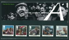 1995 Centenary of Rugby League Presentation Pack.