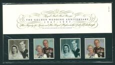1997 Royal Golden Wedding Presentation Pack.