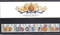 1998 The Queen's Beasts Presentation Pack.