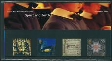 2000 Millennium Projects (11th series). Spirit and Faith Presentation Pack.
