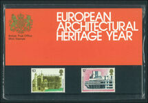 1975 European Architectural Heritage Year Presentation Pack.