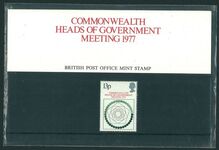 1977 Commonwealth Heads of Government Meeting Presentation Pack.