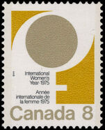 Canada 1975 International Womens Year unmounted mint.