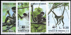 Honduras 1990 Black-handed Spider Monkey unmounted mint.