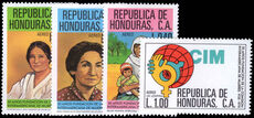 Honduras 1981 50th Anniversary of Inter-American Women's Commission unmounted mint.
