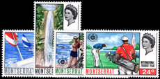 Montserrat 1967 International Tourist Year unmounted mint.