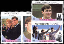 Nukufetau 1986 Royal Wedding unmounted mint.