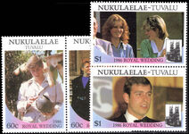 Nukulaelae 1986 Royal Wedding unmounted mint.