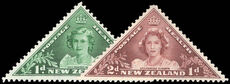 New Zealand 1943 Health Stamps lightly mounted mint.