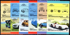 Bequia 1986 Automobiles (5th series) unmounted mint.