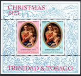 Trinidad & Tobago 1973 Christmas souvenir sheet unmounted mint.