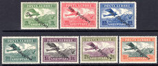 Albania 1927 Airmail set lightly mounted mint.