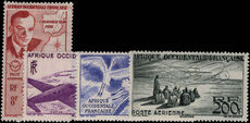 French West africa 1947-58 air set unmounted mint.