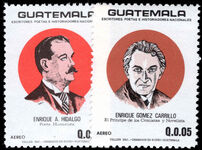 Guatemala 1988 Writers (2nd series) unmounted mint.