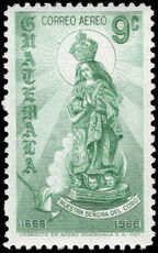 Guatemala 1968-75 9c myrtle-green Madonna and the Choir unmounted mint.