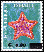 Haiti 1976 0.80c Goniaster Tessellatus unmounted mint.
