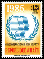 Haiti 1985 International Youth Year 1.25g unmounted mint.