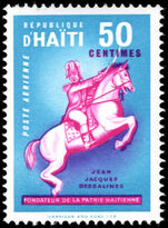 Haiti 1963 Dessalines 50c bright purple violet and blue unmounted mint.